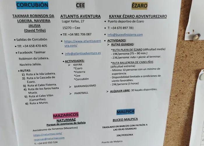 Playa De Estorde - Piscina Y Playa Disfrutar A Costa Da Morte Appartamento